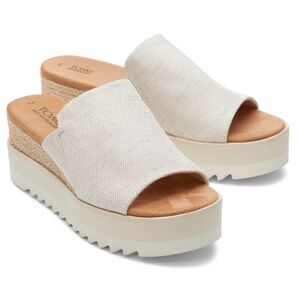 TOMS Diana Women's Tan Mules Sandals Size 10